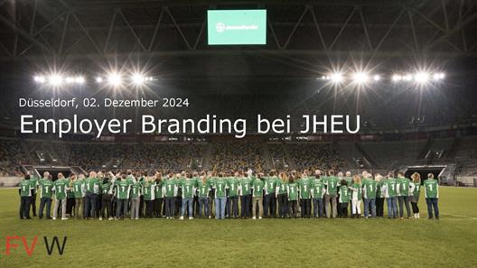 Melanie Schröder und Sarah Rehberg von James Hardie berichteten zur Strategie und Umsetzung von Employer Branding von James Hardie und gaben einen direkten Einblick in die zahlreichen Maßnahmen und Initiativen. 